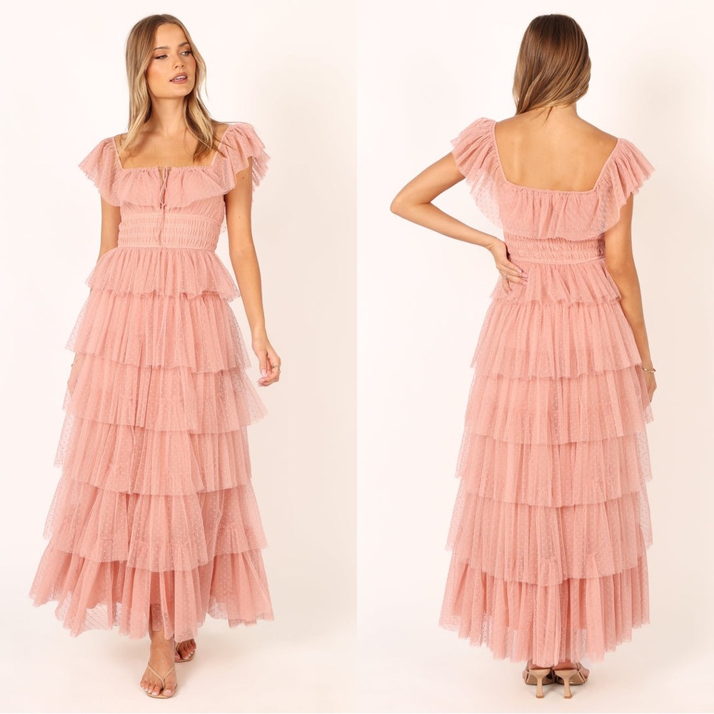 Petal & Pup Belle Maxi Dress - Blush Pink Women’s Size Small